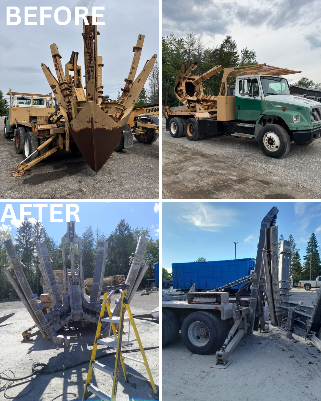 Commercial equipment rust removal